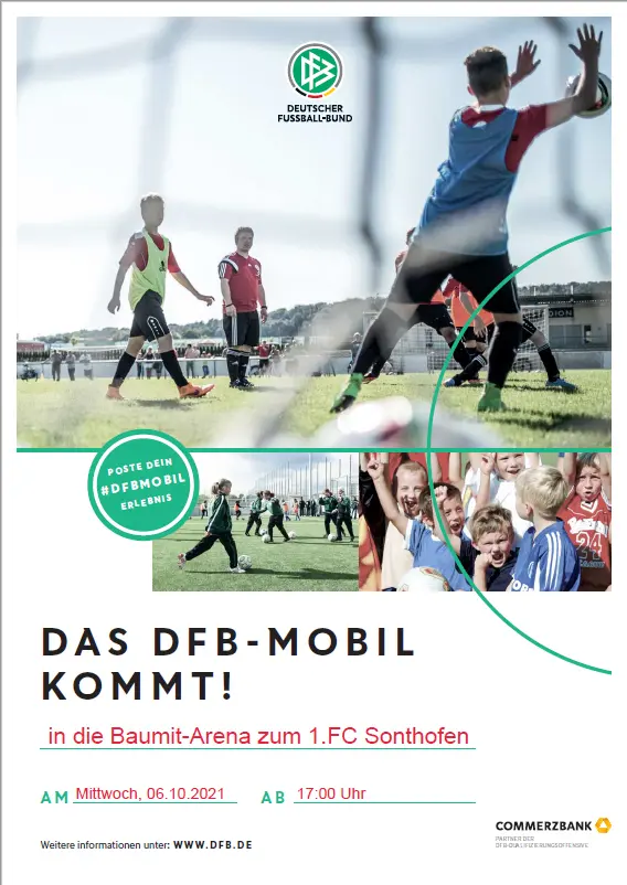 You are currently viewing DFB-MOBIL kommt zum 1.FC Sonthofen