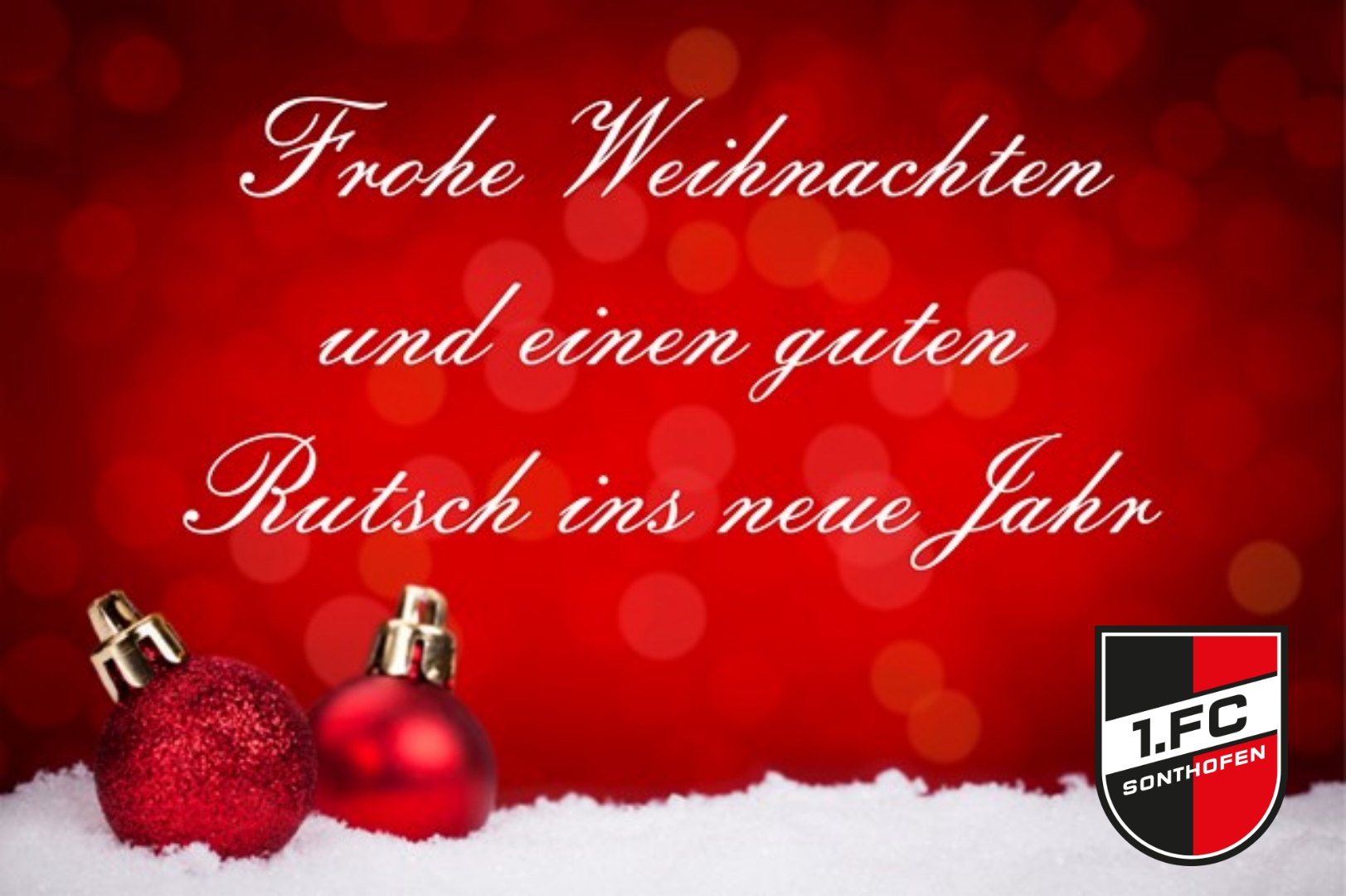 FROHE WEIHNACHTEN UND EINEN GUTEN RUTSCH INS JAHR 2023